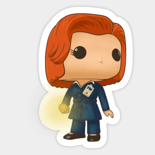 Funko pop Dana scully Sticker